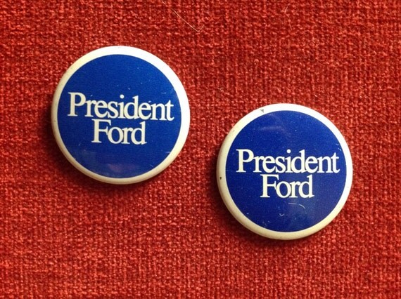 President ford campaign button #5