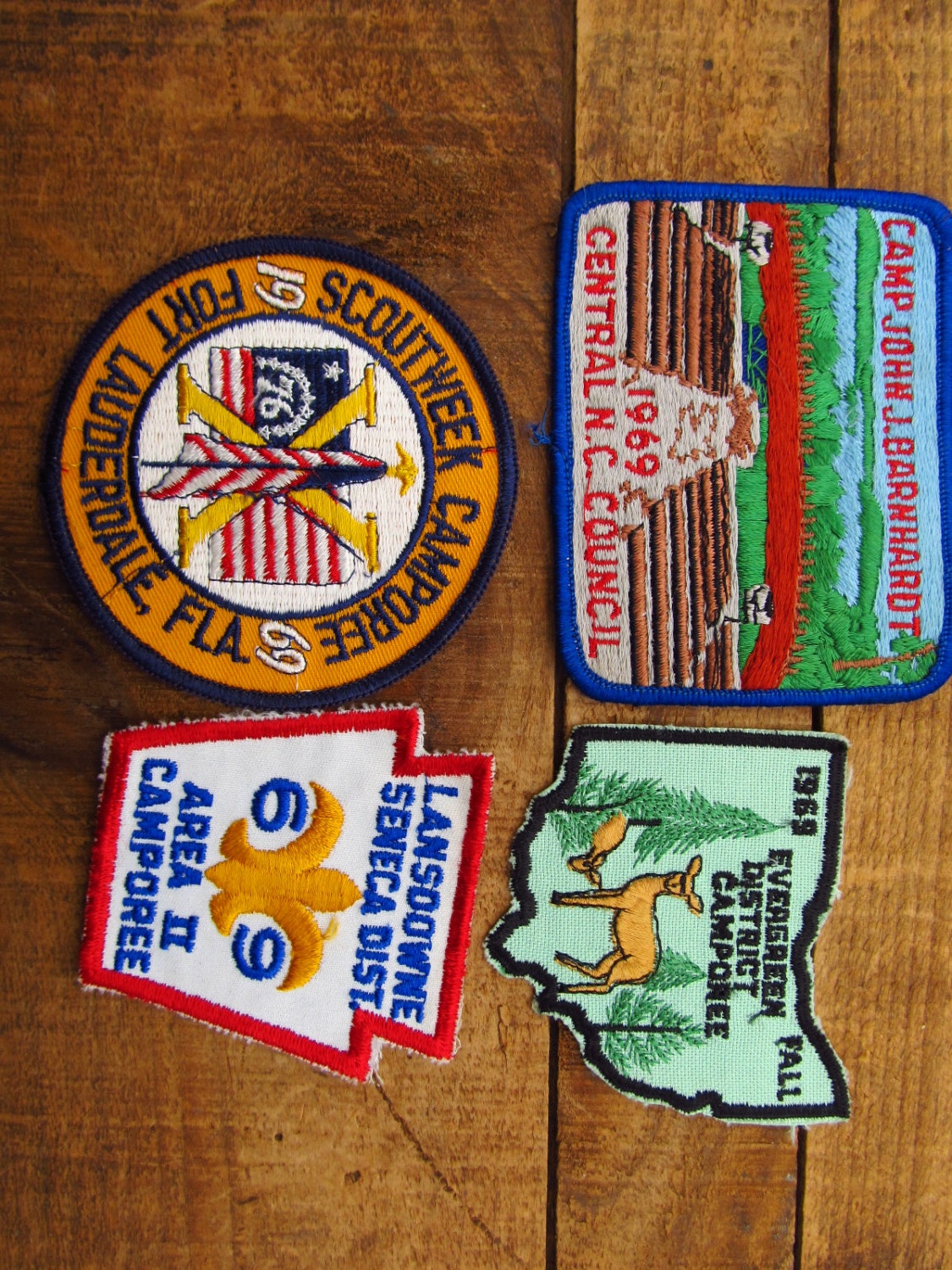 Vintage Boy Scout Patches 1960's Scout Patches Florida