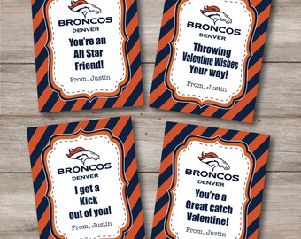 Popular items for broncos printables on Etsy