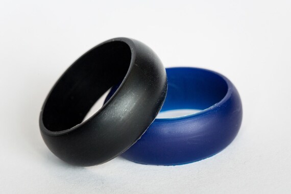 rubber wedding rings