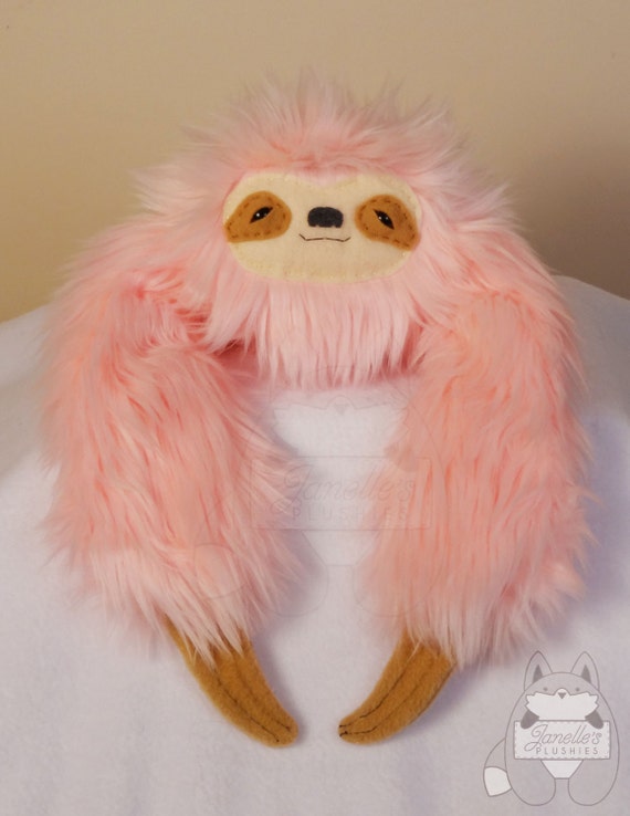 pink sloth teddy