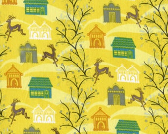SALE Forest Hill in Citrus (Voile Fabric) by Anna Maria Horner from the Little Folks collection for Free Spirit