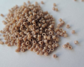 Miyuki Delica Beads -Size 11/0 Duracoat Opaque Beige DB- - il_340x270.665343663_p3wt