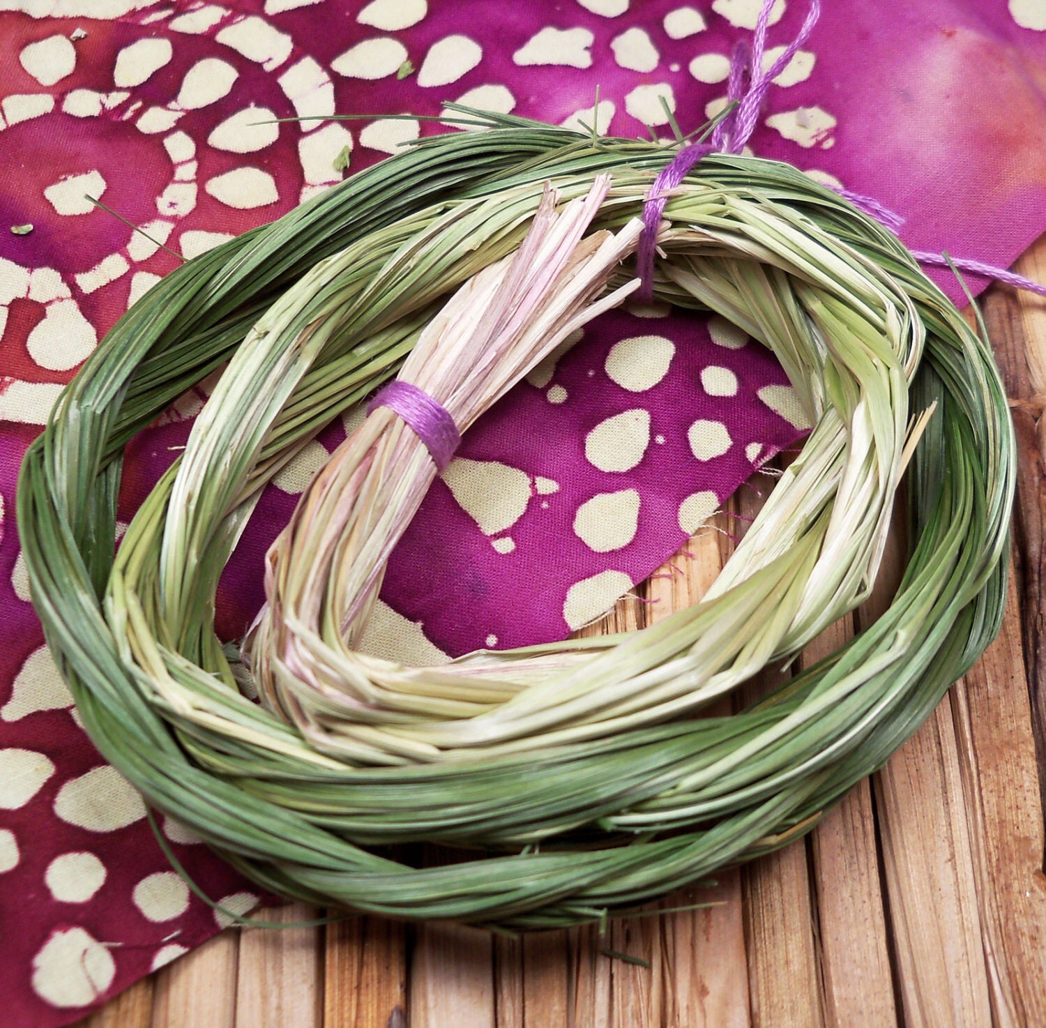 Sweetgrass Braid Smudge Tool Sweet grass is Considered a