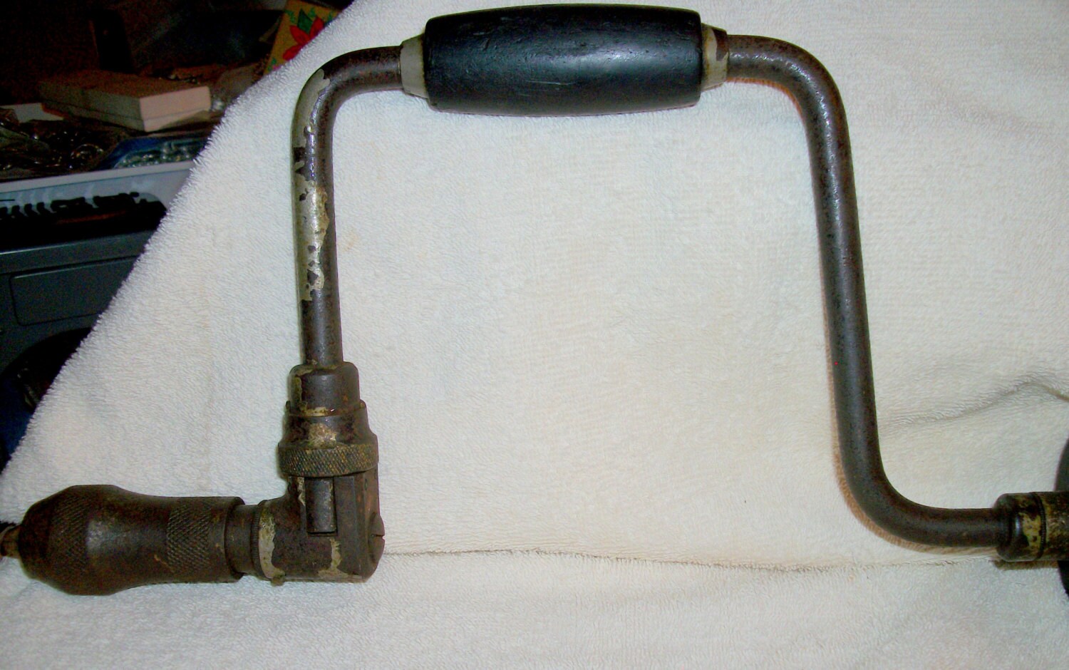 Antique Stanley No 923 Hand Brace Racketing Drill Great