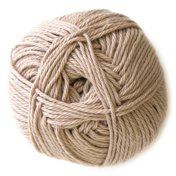 Tan Knitca 100% Cotton Yarn DK Weight Yarn by CalmingStitches