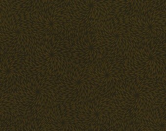 RJR Fabrics Yuko Hasegawa Little Friends 1839 01 Tonal Espresso Yardage
