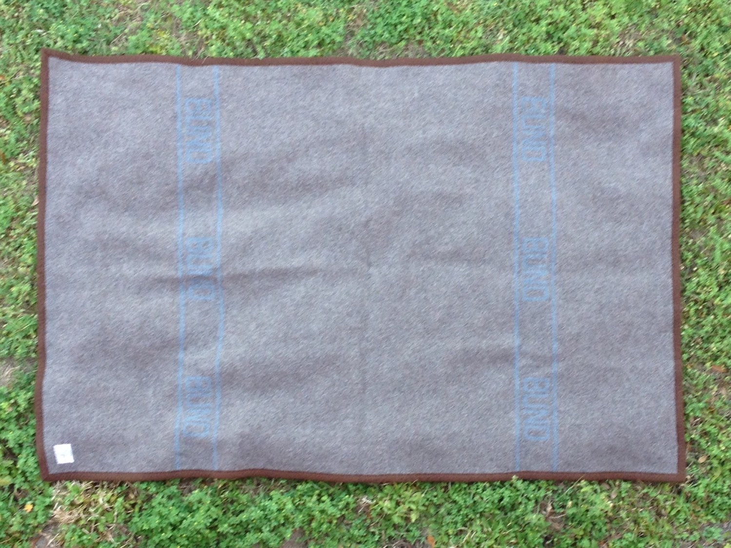 100 Wool German Army Surplus Blanket. Bund