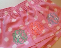 Popular items for pajama shorts on Etsy