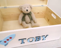 personalized toy box etsy