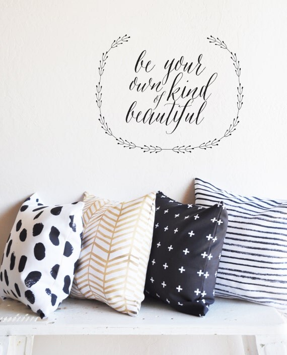 Be Your Own Kind Of Beautiful Wall Decal - Wall Decal