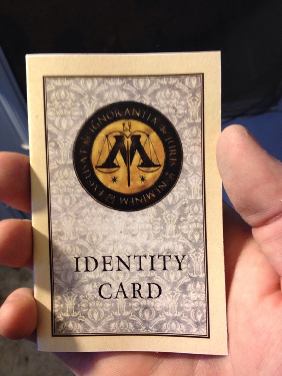 Ministry of magic custom ID card version 2 by BleepBloopCostumes