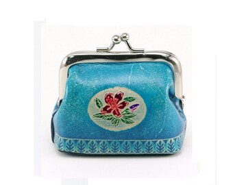 Leather Coin Purse / Wallet Coin Purse / Change Purse