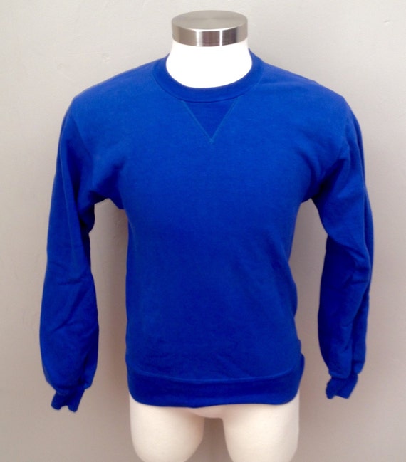 Vintage LL Bean blue cotton crewneck sweatshirt