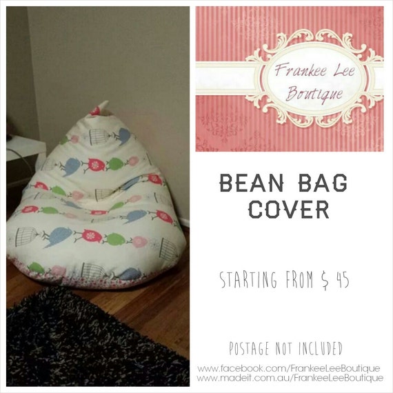Items similar to Custom made bean bag cover on Etsy