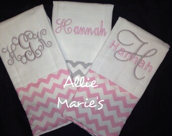 Baby burp cloth, Burp cloths, Embroidered burp cloths, Personalized burp cloth, Custom burp cloth, Monogrammed burp cloth