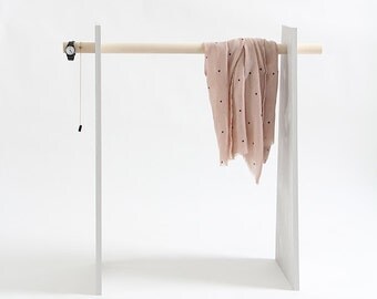 Valet stand wood furniture handmade hand-turned