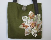 Womens Green Fabric Shoulder Bag, Green Tote Bag, Large Tote Bag, Orange Shoulder Bag, Green Handbag, Fabric Handbag, Shoulder Bag, Tote Bag Womens Green Fabric Shoulder Bag, Green Tote Bag, Large Tote Bag, Orange Shoulder Bag, Green Handbag, Fabric Handbag, Shoulder Bag, Tote Bag