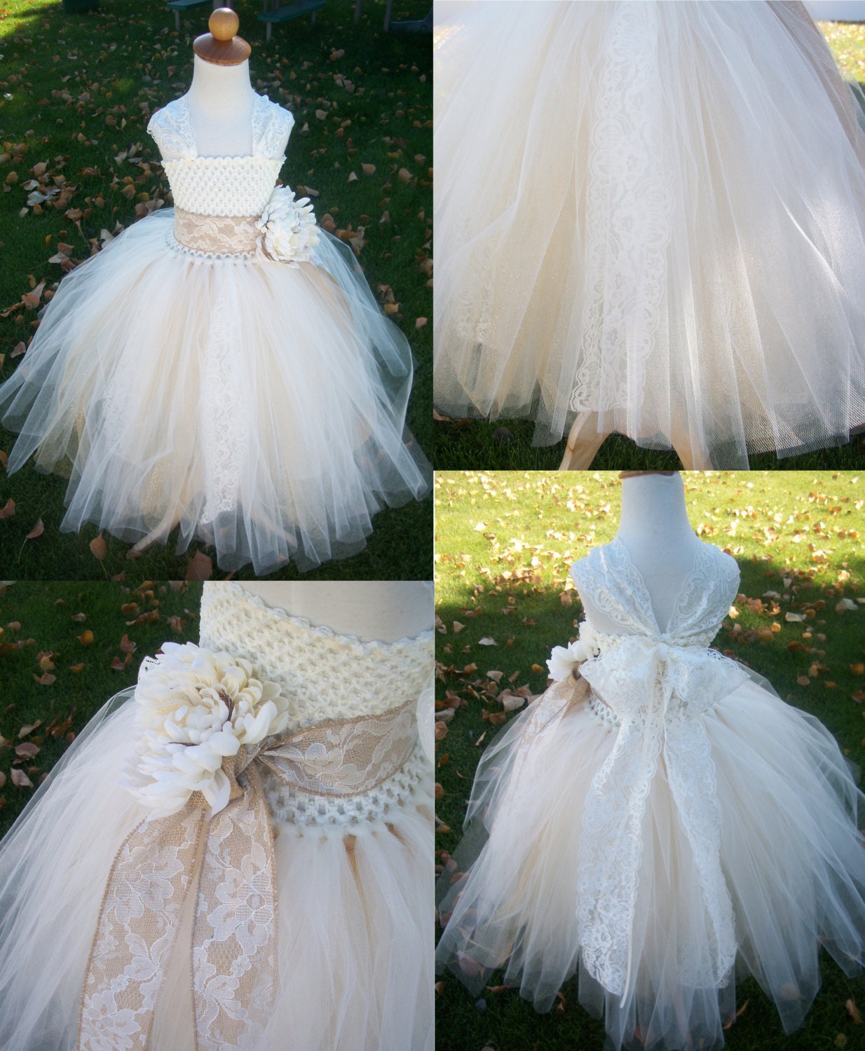 Tulle Flower Girl Dresses 3