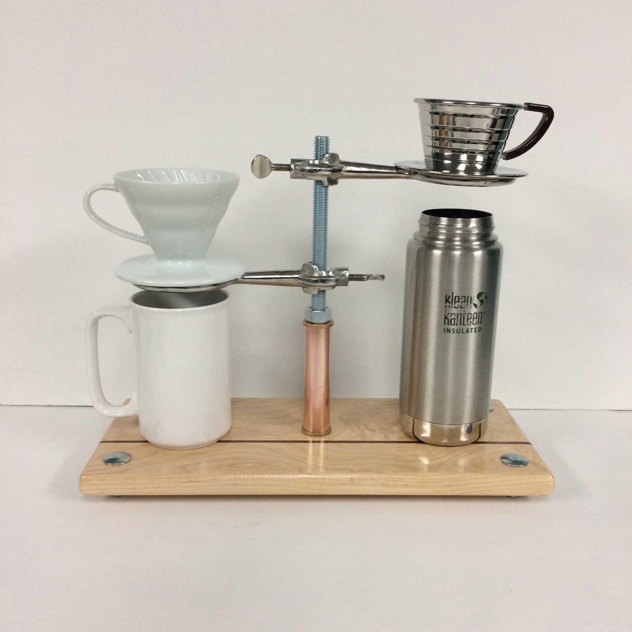 Double Pour Over Coffee Dripper Stand for Hario v60 Kalita