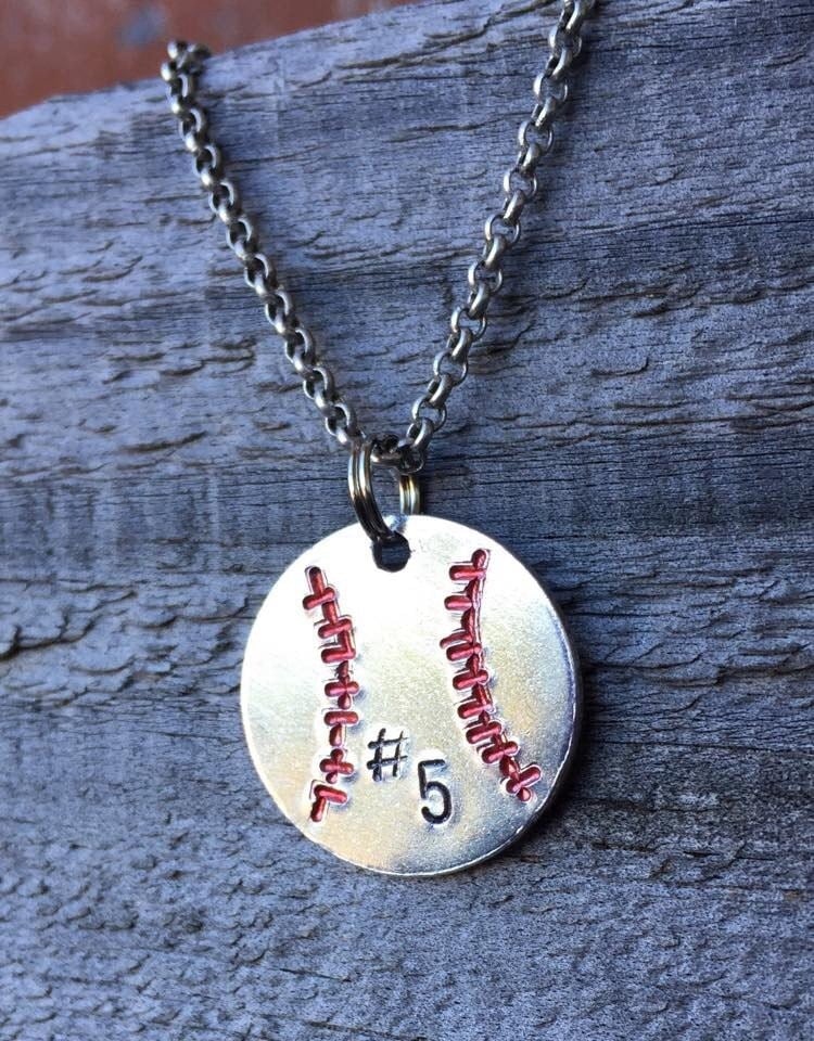 Baseball necklace