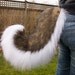 Gentle Curl Canine Costume Tail