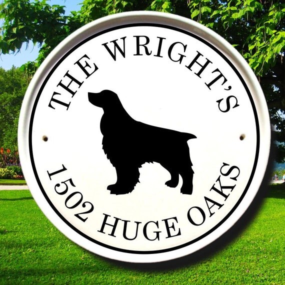 Dogs/Address Plaque/ Dog Breed Gifts/Dog Lover Plaques/Gifts