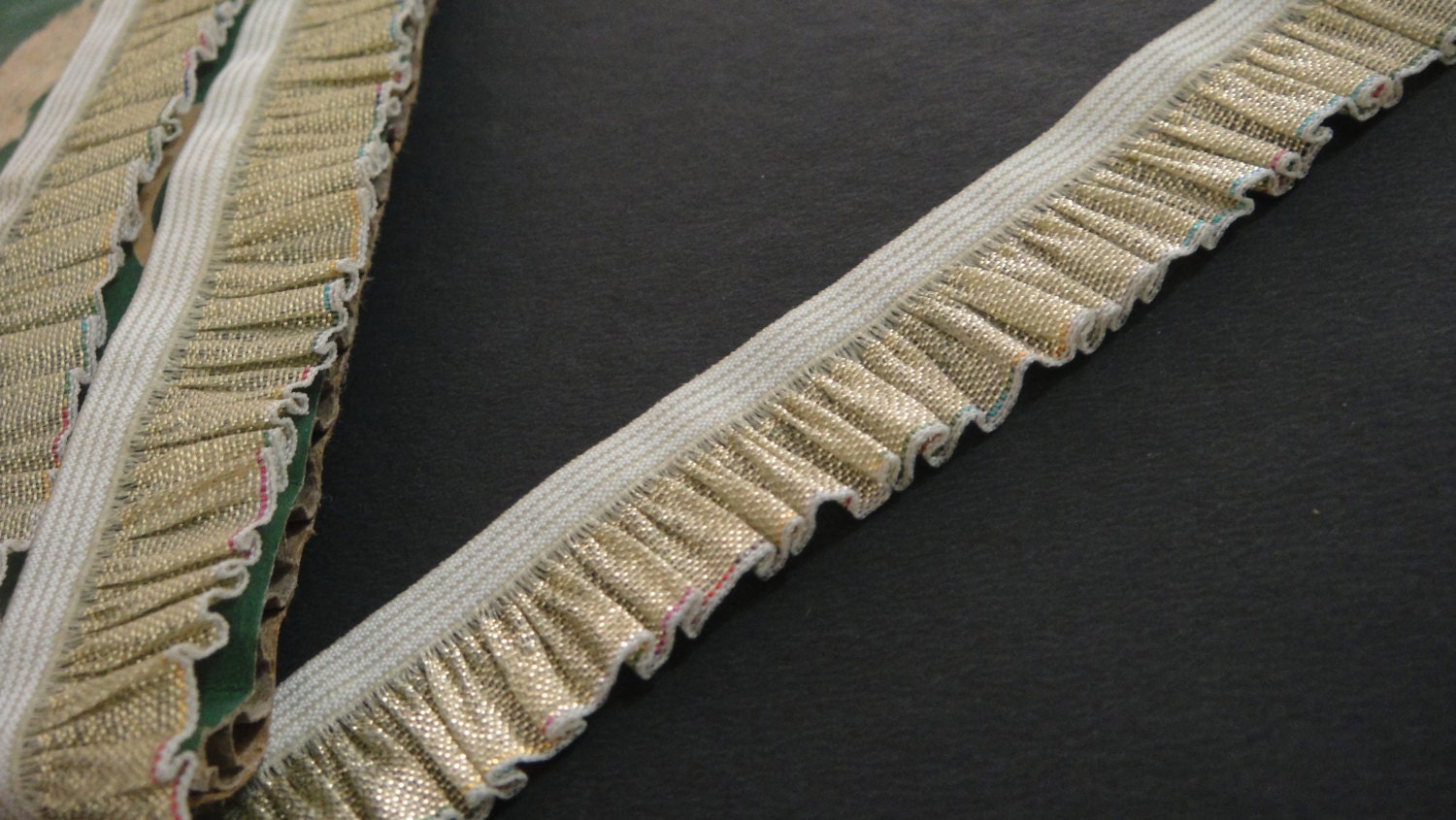 Golden Frill Elastic Trim Elastic by the yard Lingerie by iDukaan