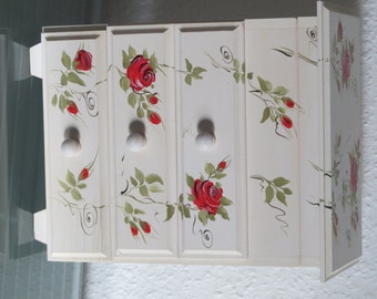 Jewelry box wooden chest