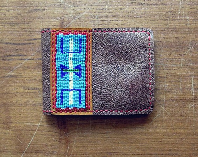 Leather Wallet "Crow"