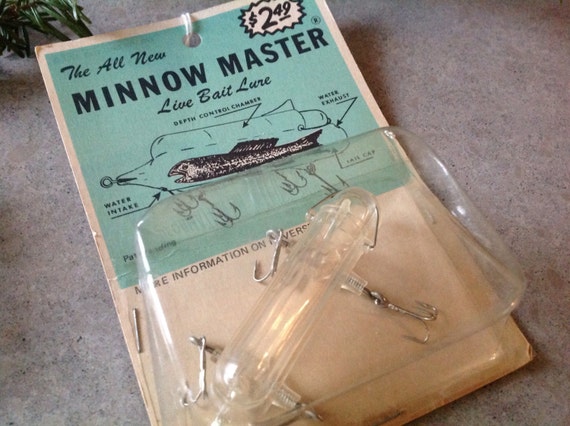 Items Similar To Vintage Unused Live Bait Minnow Master Fishing Rod