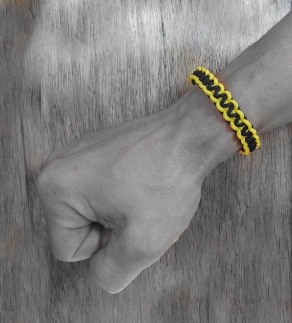 Survival bracelet two color for men