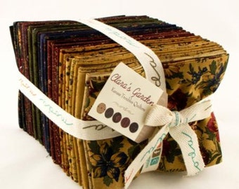 Clara's Garden, Kansas Troubles, Fat Quarter Bundle, Moda fabrics, Earth Tone, Fall Fabric, Country Fabrics,