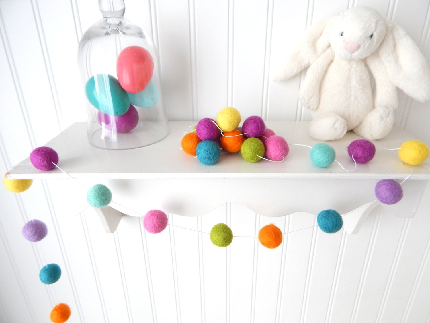 Spring Garland Easter Garland Pastel Garland Easter Decor