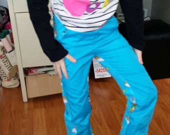 Twist and Shout Pants pattern designed by MBJM cute as can be