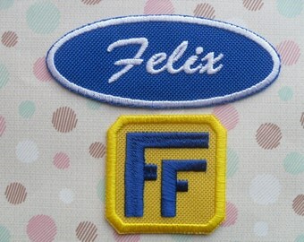 Fix-It Felix Jr Patch Set - Wreck-It Ralph / Iron On Patch