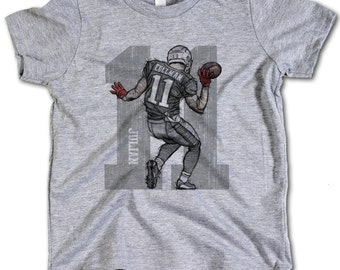 Youth Tom Brady Navy New England Patriots Mainliner Player Name & Number T- Shirt