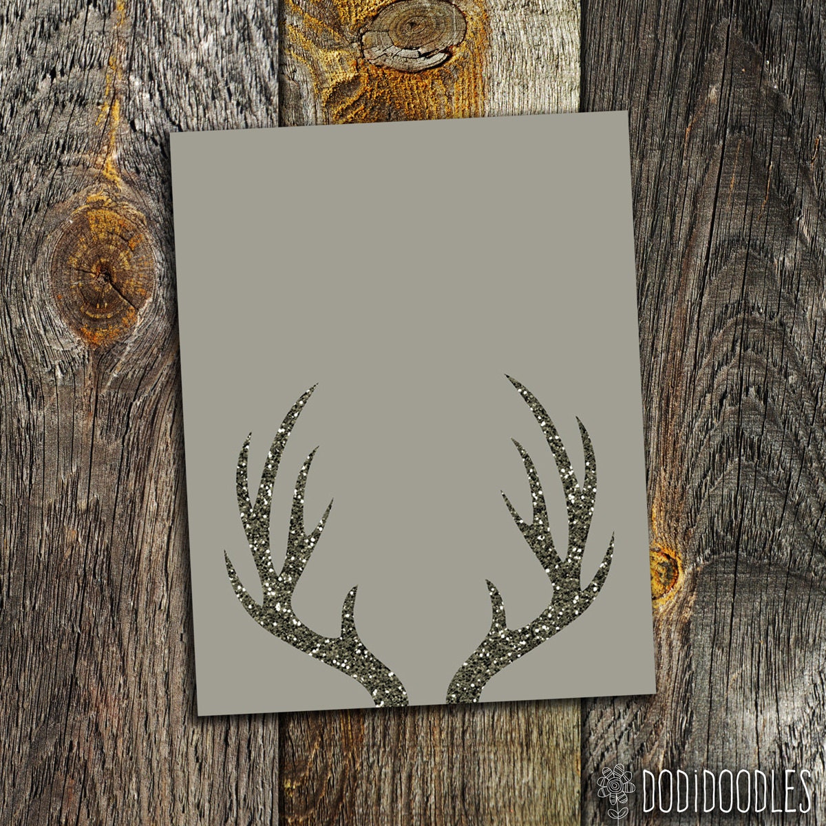 Deer Antlers 11x14 Printable Art Print Instant Download