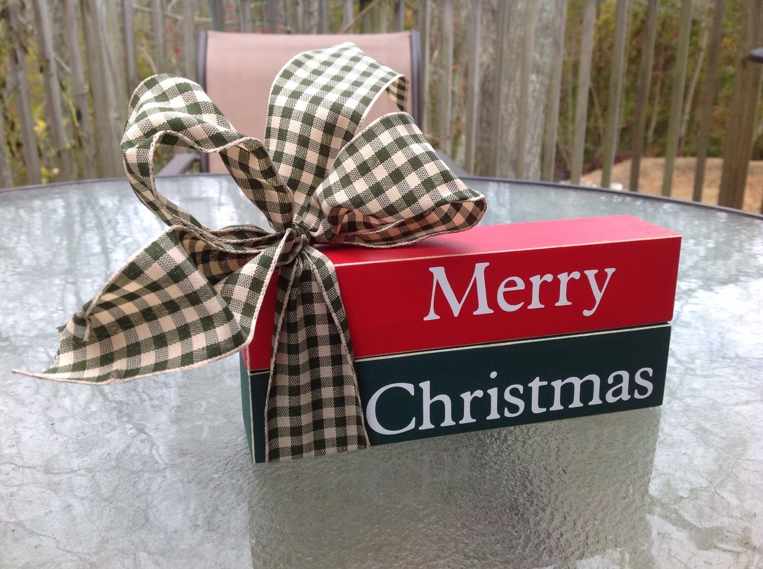 Merry Christmas. Shelf Sitter. Wood Decor. by woodyoucouldyou22