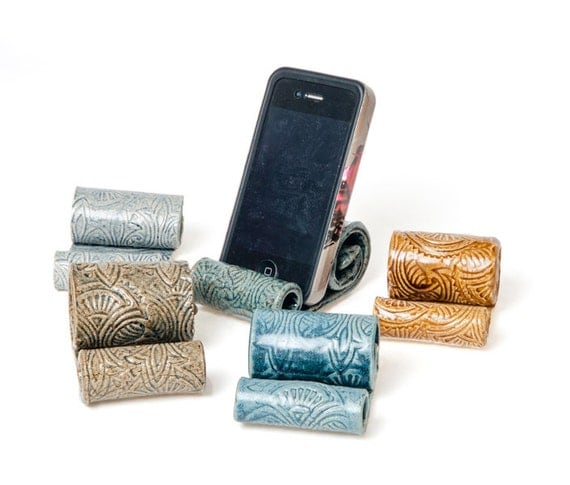 Ceramic cell phone holder, Parkmiphone