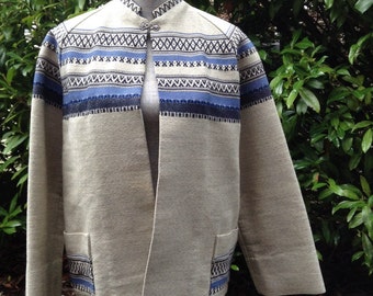 Handmade Designer Norwegian Wool Jacket