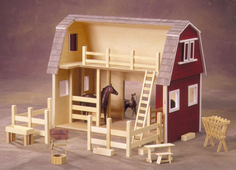 dollhouse barn kit