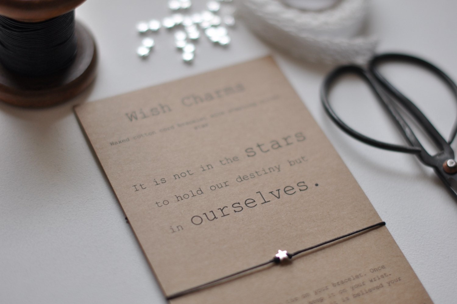 Friendship Bracelet Sterling Silver Party Favours Table