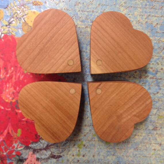 Handmade Wooden Heart Box by AnnPedenJewelry on Etsy