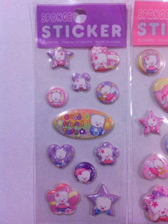 kawaii sticker sheets 3 for one low price