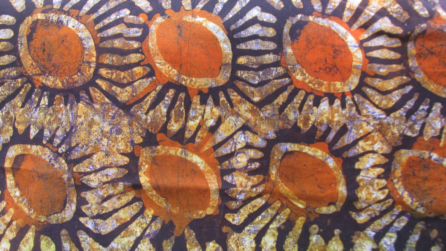 Ghanaian textiles, batik, tie and dye, 100 cotton, original African