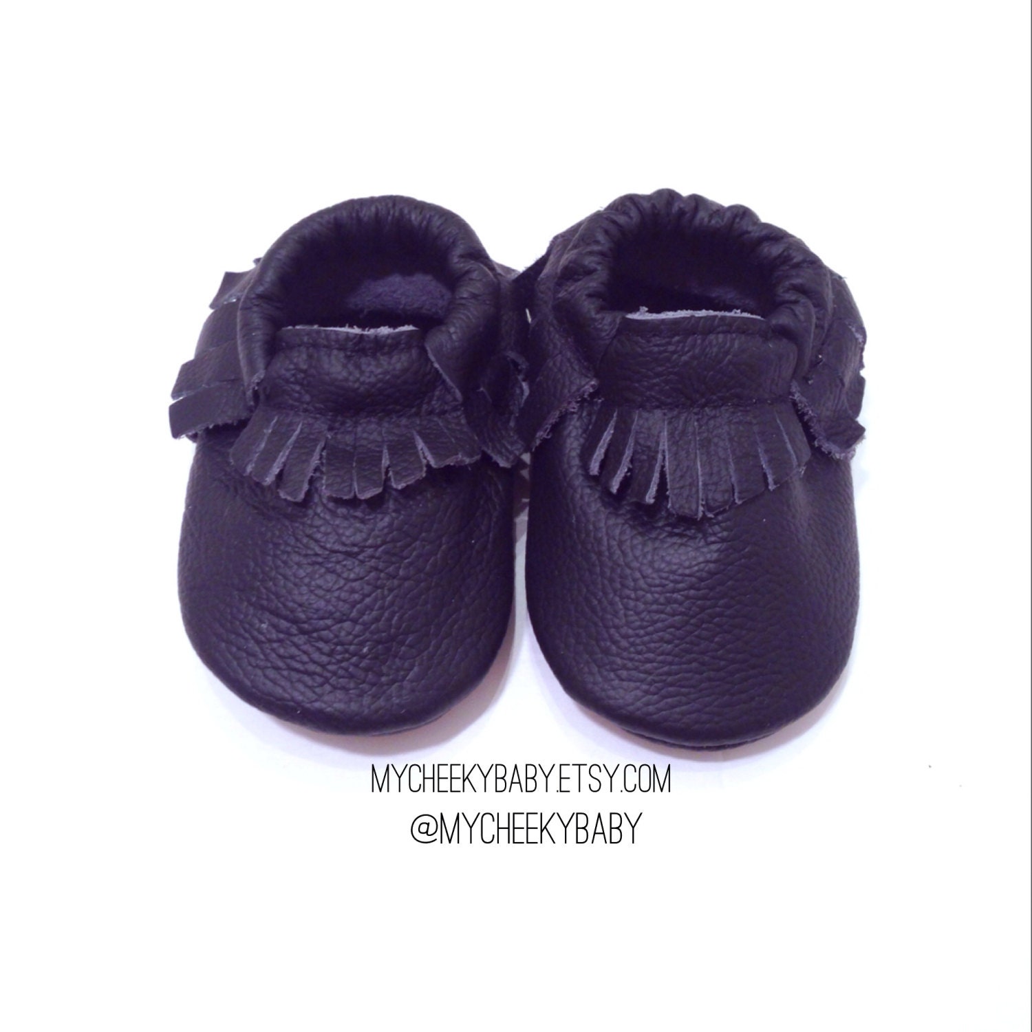 Black Moccs, Baby Moccs, Trendy Stylish Baby Shoes, Baby Girl, Baby Boy Shoes, Leather Moccasins, Moccassins, Fringe, Baby Gift, Toddler Sho