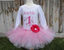 ... Outfit - Snowflake Birthday - girl birthday tutu - Winter Birthday