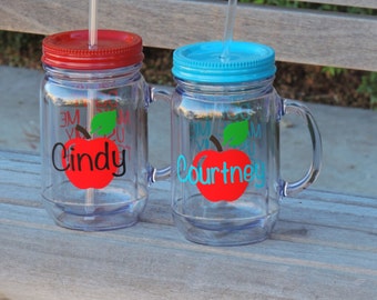 Mason jar drinks | Etsy