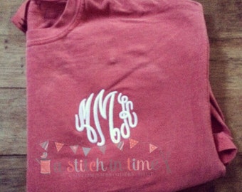 Comfort Color Shirts & Sweatshirts with Monogram